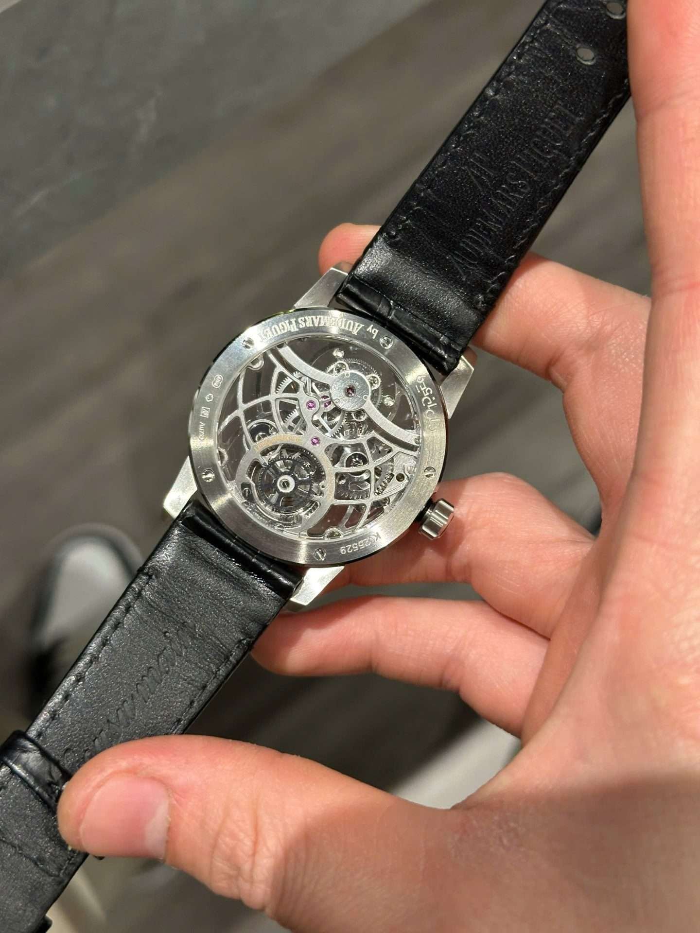 Audemars Piguet Tourbillon Openworked 26600 Rep 11 High-End White Face Skeleton Movement 41mm - Image 5
