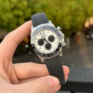 Rolex Replica 11 Watch Cosmograph Daytona Meteorite Dial Rubber Strap 40mm