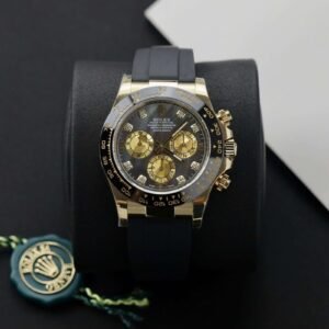 Rolex Replica 1:1 Watch Daytona Purple Mother-of-Pearl Dial Moissanite Diamond BT Factory 40mm