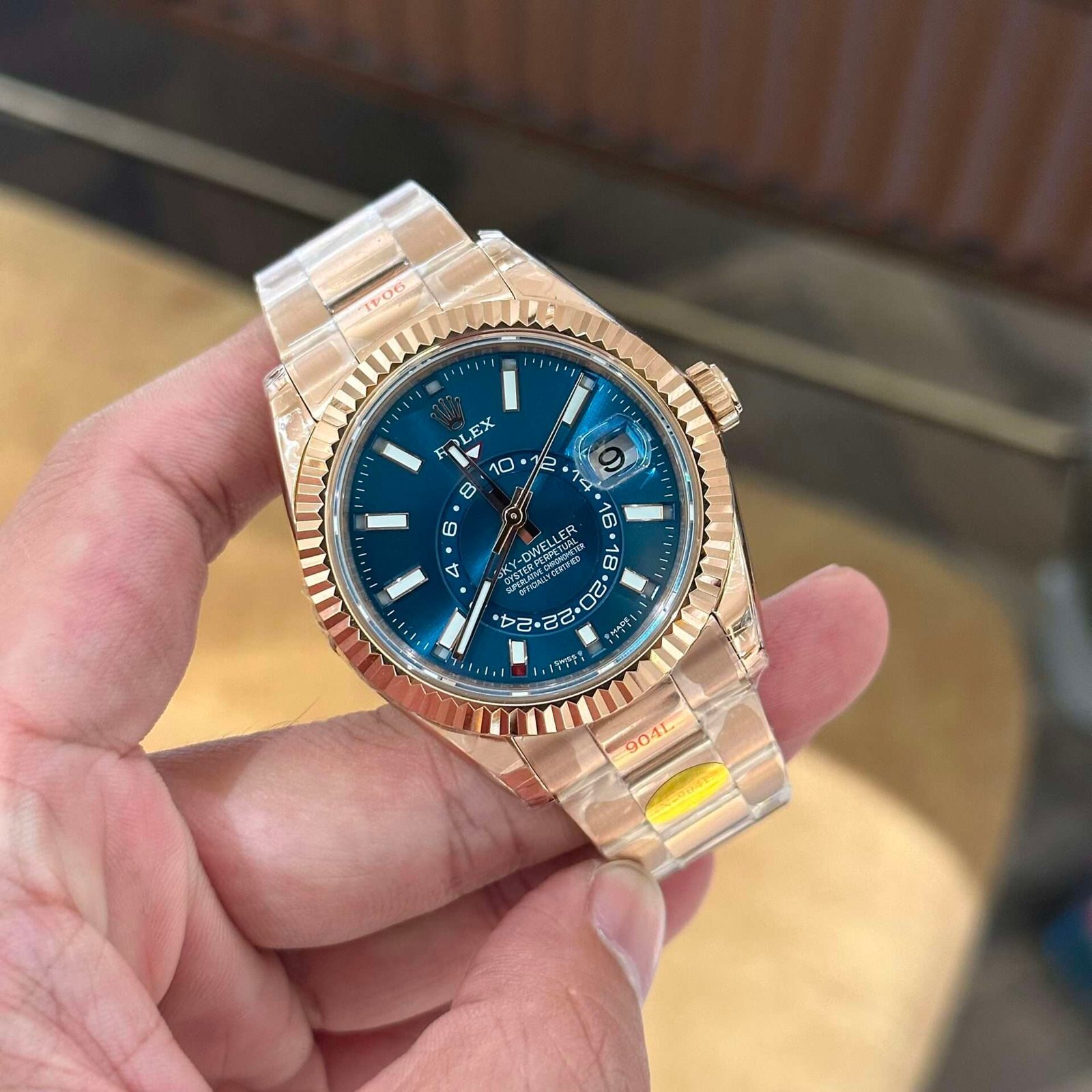 Rolex Replica 1:1 Watch Sky-Dweller 336935 Blue Dial 42mm - Image 4