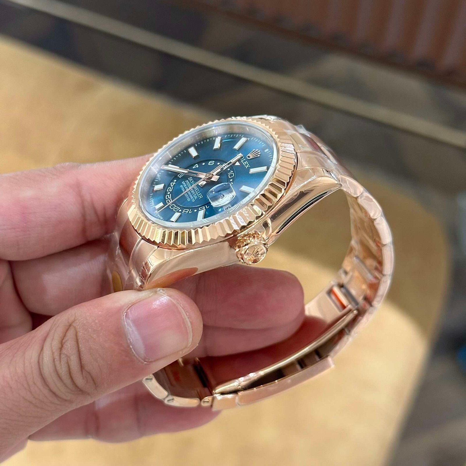 Rolex Replica 1:1 Watch Sky-Dweller 336935 Blue Dial 42mm - Image 3
