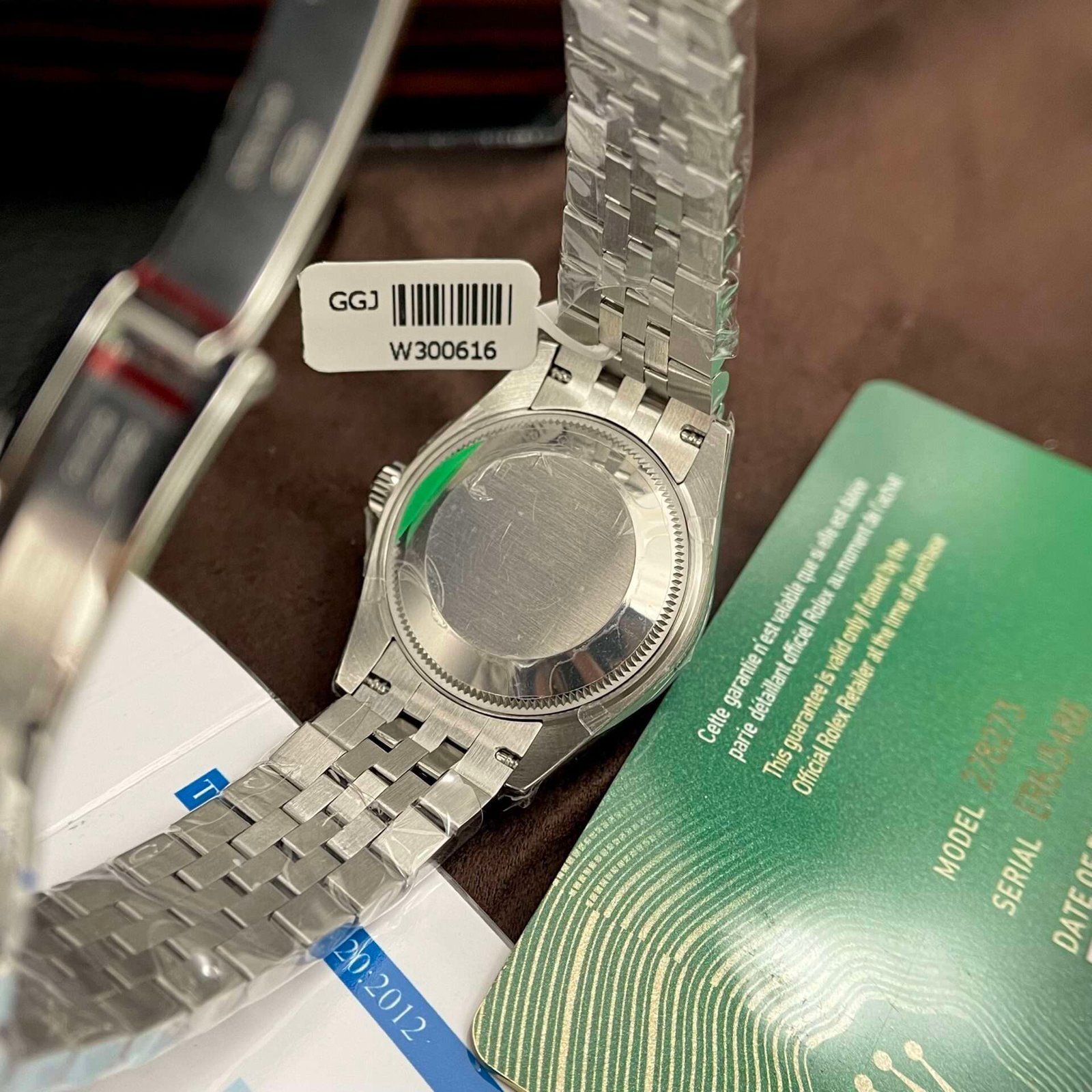Rolex Replica 1:1 Watch DateJust Moissanite Diamond MOP Jubilee Strap EW 31mm - Image 3