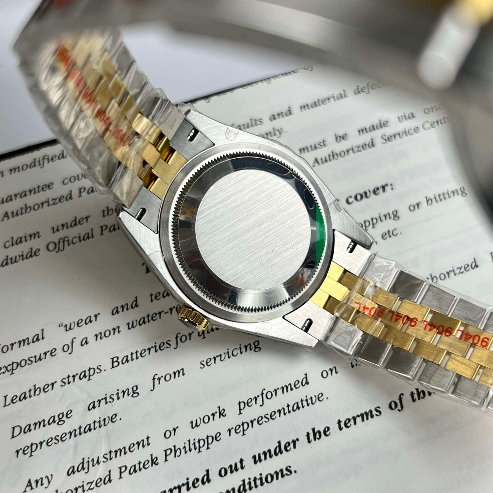 Rolex Datejust Yellow Dial High Quality Replica EW Factory 41mm - Image 2