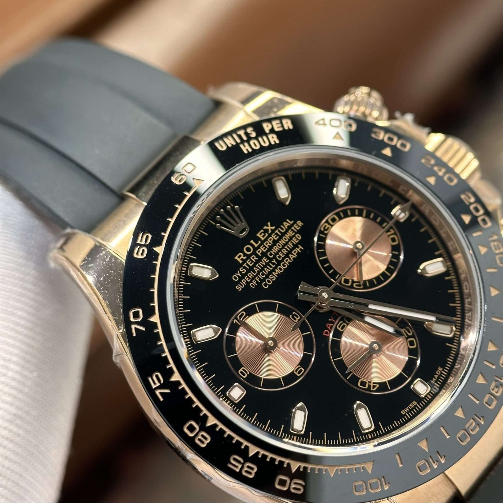 Rolex Replica 1:1 Watch Cosmograph Daytona Black Dial Ceramic Bezel BT Factory 40mm - Image 2