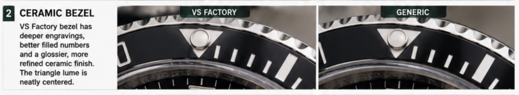 VS Factory Rolex Submariner vs Generic Replica: Detailed Comparison (2026)