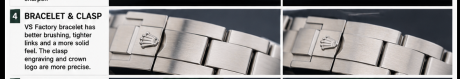 VS Factory Rolex Submariner vs Generic Replica: Detailed Comparison (2026)