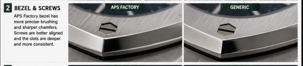APS Factory AP Royal Oak vs Generic Replica: Detailed Comparison (2026)