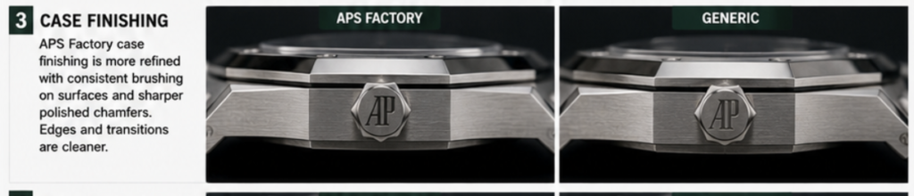 APS Factory AP Royal Oak vs Generic Replica: Detailed Comparison (2026)